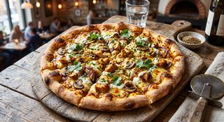 Pizza Chicken Curry (Pequeña)