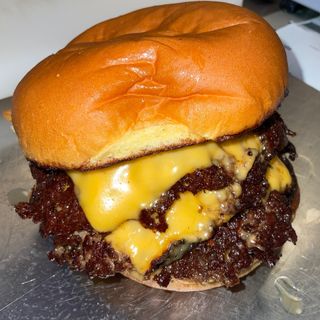 CHUCK'S DOUBLE BURGER