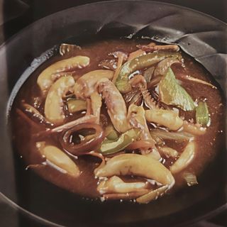 251. Sartén Pata De Calamar Y Verdura