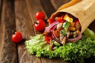 Mega Pita z kurczakiem