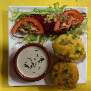 Vegetable Tikki  (2 Piezas)