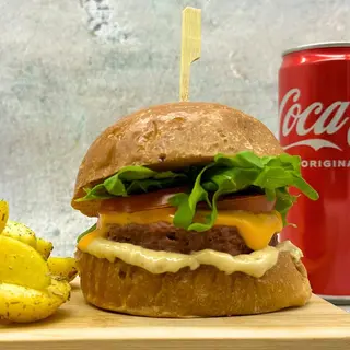 Menù single burger