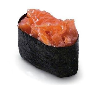 Гункан з лососем (1шт./40г)