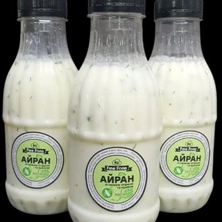 Айран зі свіжим огірком та кропом