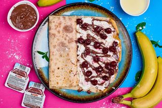 Naleśnik z wiśnią