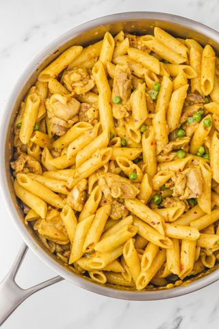 Pasta Chicken curry