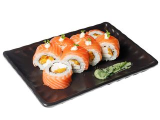 Якудза з креветкою та лососем