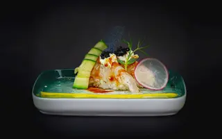 A062 - Nigiri Suzuki flambe 2 pezzi