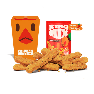 Chicken Fries X9 + King Mix Sweet Chili Spicy