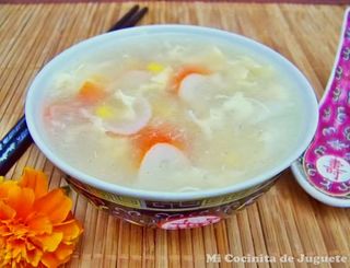 Sopa De Maíz Con Boca De Mar 