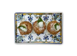 Arancini cu trufe și pancetta