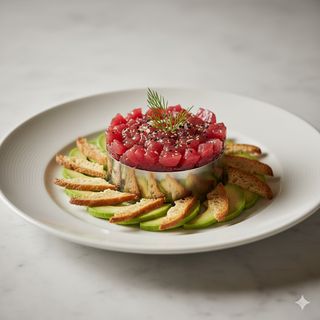 Tartare di tonno rosso
