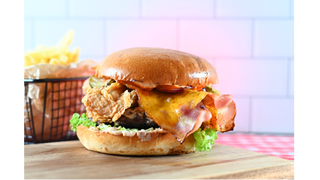 Chicken Cheese & Bacon Burger