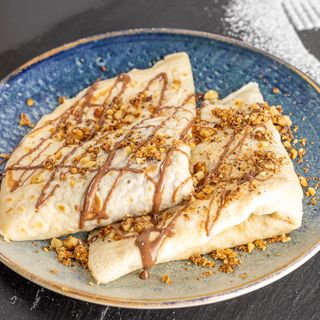 Clatite cu ciocolata si nuca caramelizata 200g