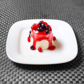 Panna Cotta de Frutos Vermelhos