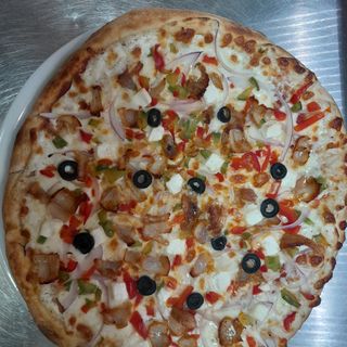Pizza de kebab
