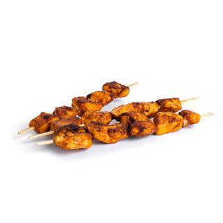 brocheta de pollo