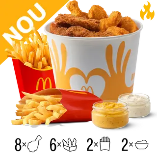 Aripi & Strips Bucket *slab picante
