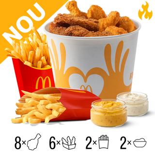 Aripi & Strips Bucket *slab picante