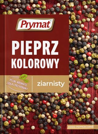 Prymat Pieprz Kolorowy Ziarnisty 15g
