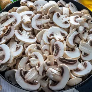 Extra de champiñones naturales