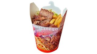 BOX DUŻY BEEF GYROS, AYRAN