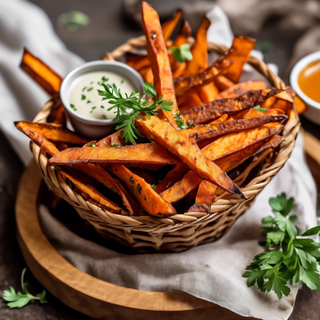 Cartofi dulci prajiti 200g