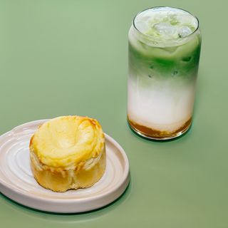 ვანილის მატჩას კომბო