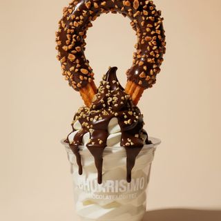 Churro Helado Choco Alemendra