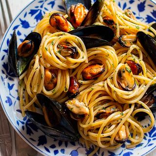 Pasta con cozze