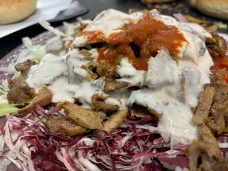 Piatto kebab grande completo