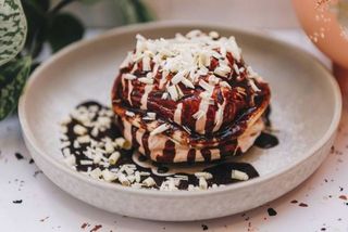 Panqueca Três Chocolates