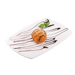 P4 Helado Frito de Chocolate con Miel