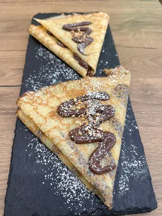 Crepes con Nutella
