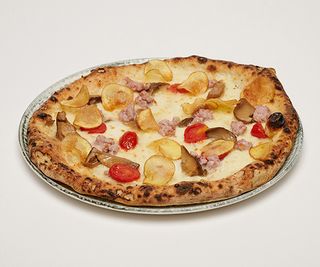 Pizza Salsiccia e Funghi Porcini