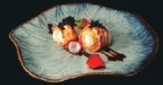 128. Salmón Flameado Roll (2 Pzs.)