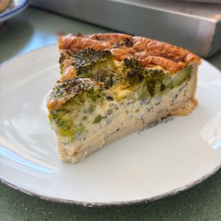 Quiche brocoli y queso