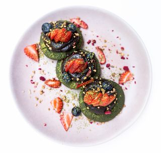 Matcha pancakes