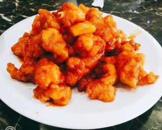 Cerdo Con Salsa Agridulce