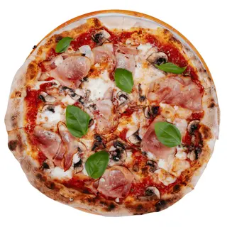 Prosciutto e funghi