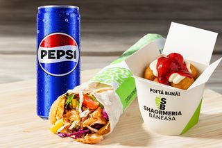 MENIU SHAORMA PUI 550g CU DESERT