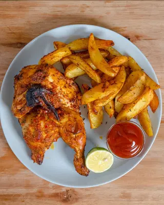 Frites + Poulet