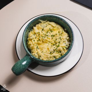 oeufs brouillés aux herbes