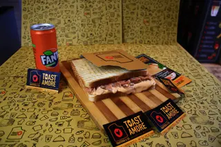 Toast spensierato
