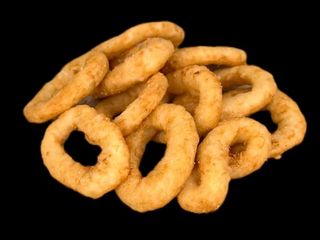 Krążki cebulowe i frytki