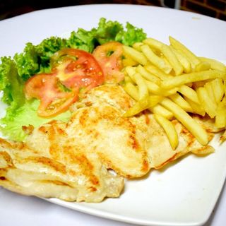 Filete de pollo con Patatas
