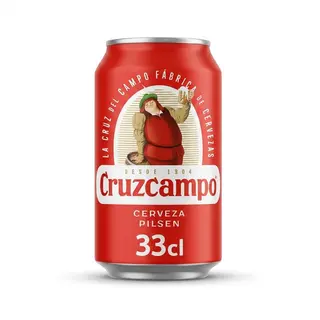 Cerveza Cruzcampo (330 Ml.)