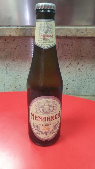Birra Menabrea Bionda bott. 33 cl.