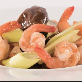 134. Gamberi funghi e bambù- 12 pezzi