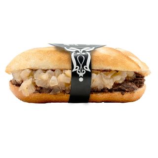 21. Pulled pork e cebola crocante